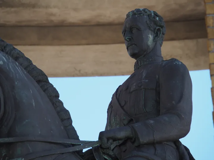 King Albert I-monument in Newport (Belgium)